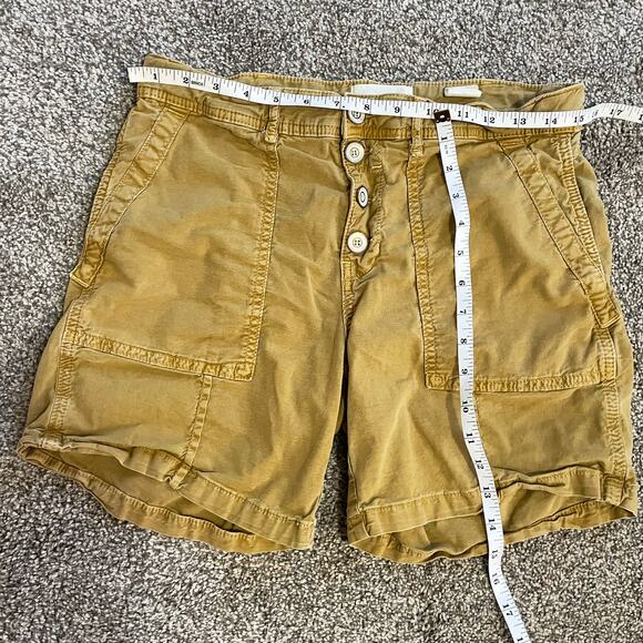 Anthropologie The Wanderer Cargo Utility Neutral Shorts Size 28 - Picture 5 of 6